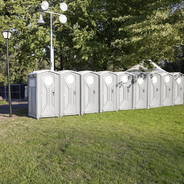 what are the benefits of using portable sanitation solutions over traditional restroom facilities